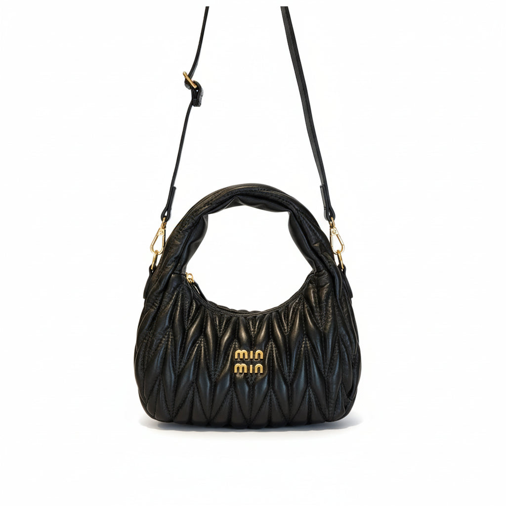 Pleated Cloud Ladies Handbags High Quality PU Shopping Shoulder Bags for Women Removable Shoulder Strap Crossbody Bag Small Bags Neia