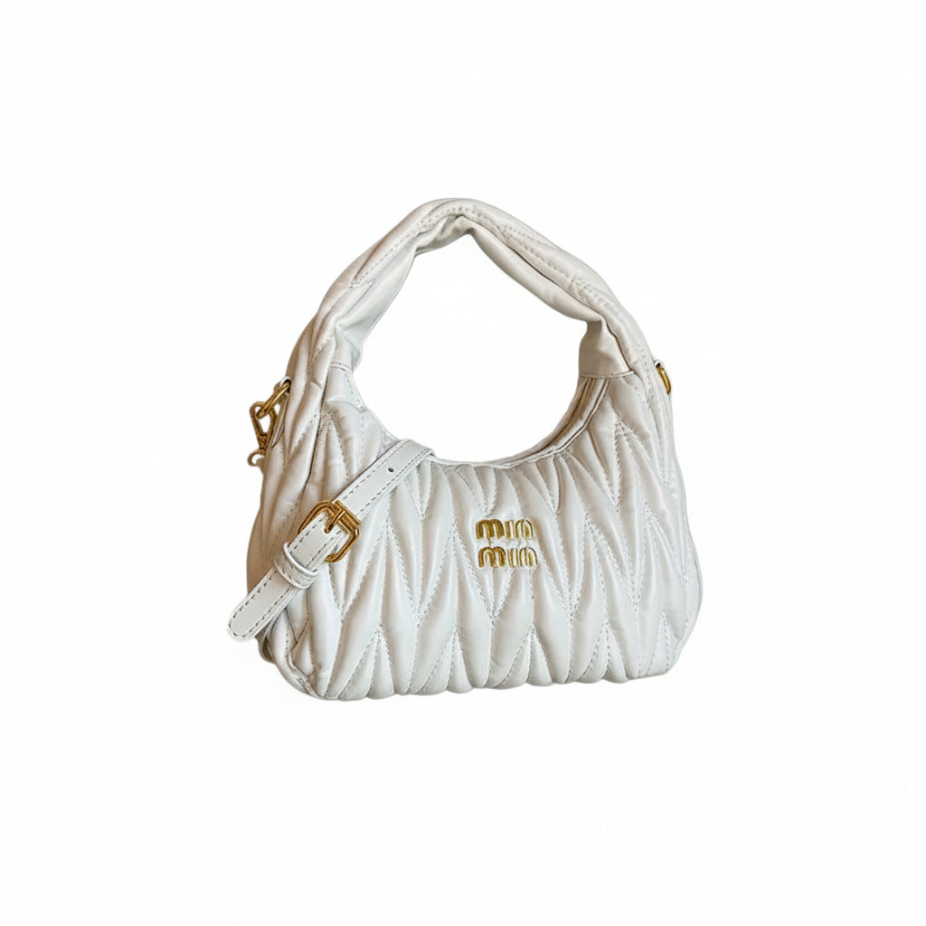 Pleated Cloud Ladies Handbags High Quality PU Shopping Shoulder Bags for Women Removable Shoulder Strap Crossbody Bag Small Bags Neia