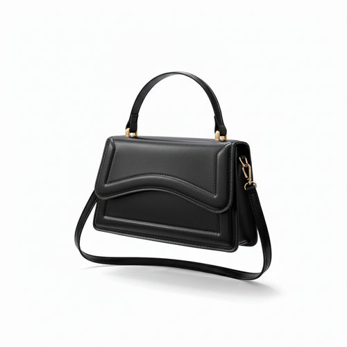 Bolsa Feminina em Couro PU Premium – Tiracolo e Transversal Black