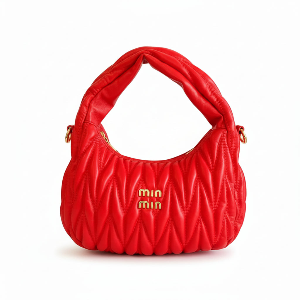 Pleated Cloud Ladies Handbags High Quality PU Shopping Shoulder Bags for Women Removable Shoulder Strap Crossbody Bag Small Bags Neia